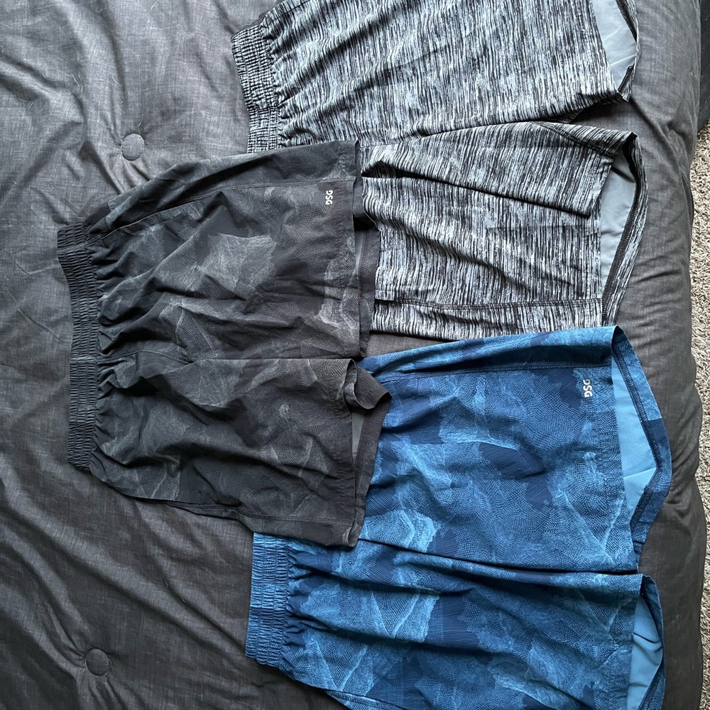 DSG Athletic Shorts THREE PAIR